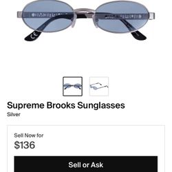 Supreme brooks sunglasses 