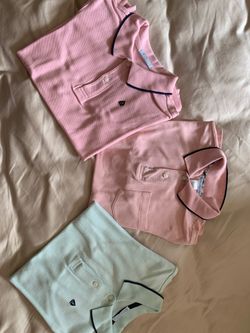 Jannie & Jack polo shirts and shorts size 7 boy. $ 9 each