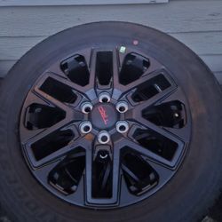 Brand New 20" Night Edition TRD  2025 Tundra / Seqioua Wheels And Tires