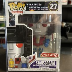 Funko Pop Transformers Starscream 27 Target Exclusive 