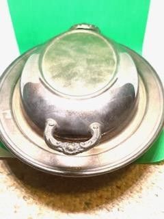 Eagles 1779 Silver Plated Lidded Relish Dish