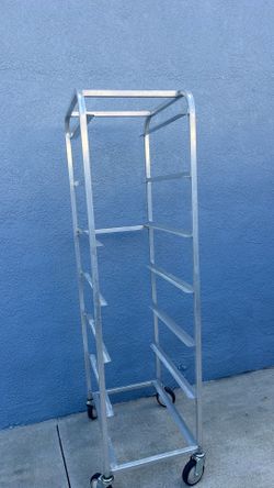 Channel 506LA Mobile Aluminum Lug Rack - 6 Lug Capacity
