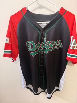 Los Angeles Dodgers Mexican Heritage Baseball Jersey Adult Medium