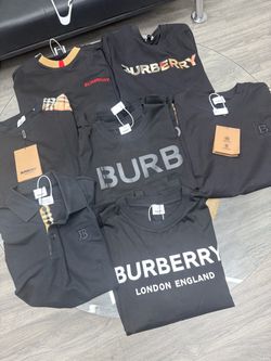 Burberry Black T-Shirts and Polo Bundle