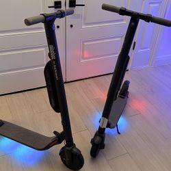 2 Ninebot Segway Scooters 