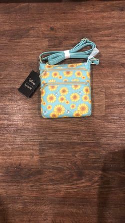 Disney Loungefly Pocahonas Flit & Sunflowers Crossbody Bag