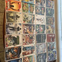 Wii System Plus Game Lot 