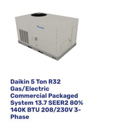 5 Ton Package Ac Unit  Only $ 4300