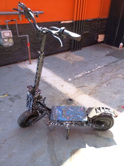 Dual motor arwibon gt08 electric scooter 60v