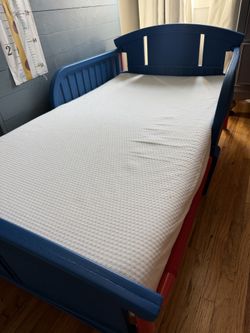 free toddler bed with mattress