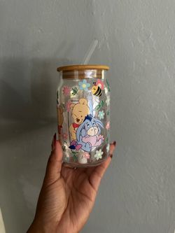 Winnie the Pooh glass tumbler