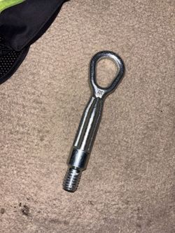 Steel Eye Bolt with Threaded Shank