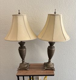 Pair of Vintage Urn Style Table Lamps