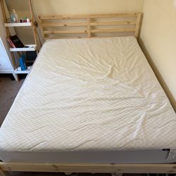 Queen Mattress and Frame