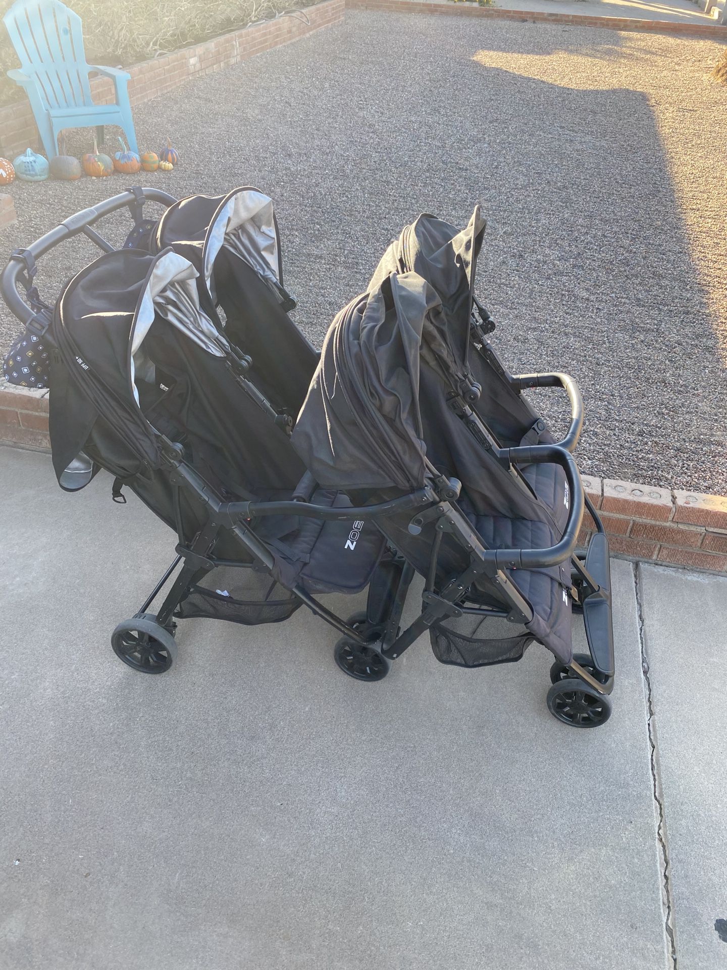 Double And Quad Zoe Stroller