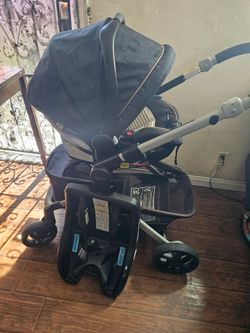 Carriola graco con el porta bebé $85