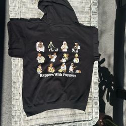 Medium Hoodie “Rappers With Puppies”