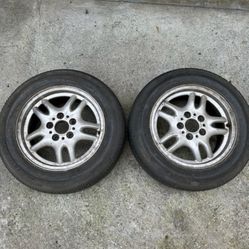 2 BMW E36 Wheels And Tires Style 30 Size 16
