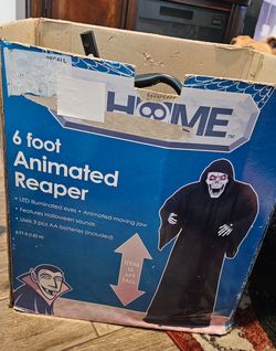 Halloween 6 ft reaper
