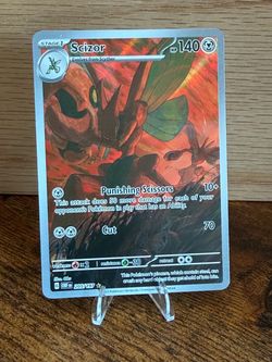 Scizor Holo Art TCG (Obsidian Flames)