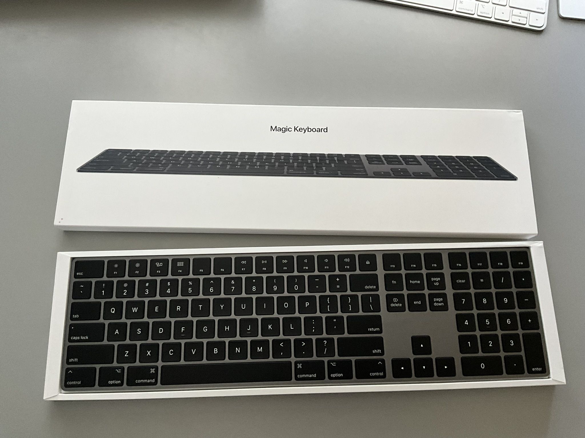 Apple Magic Keyboard with Number Pad - Space Grey