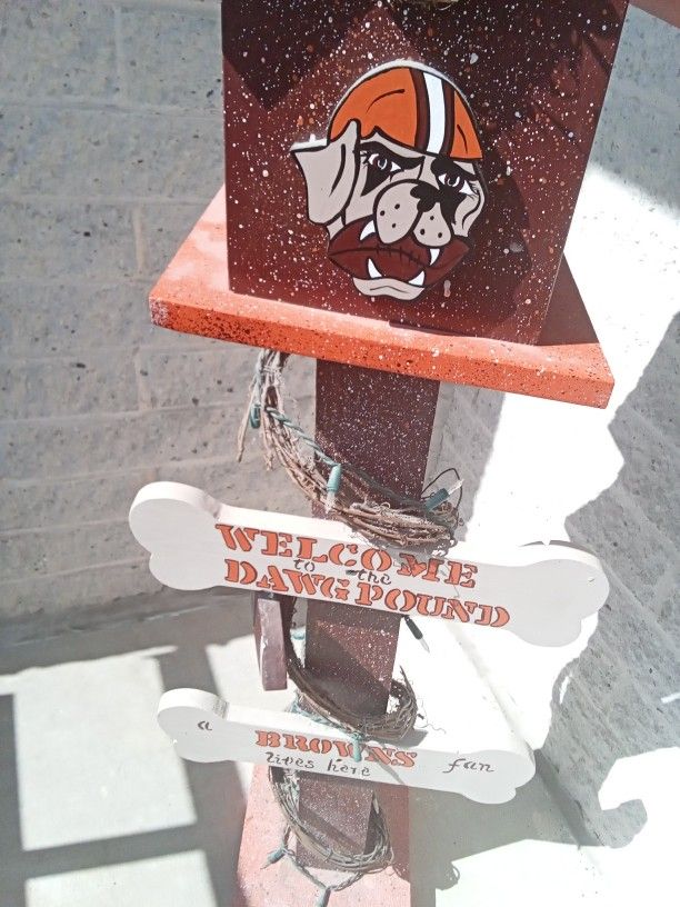 Cleveland Browns Birdhouse