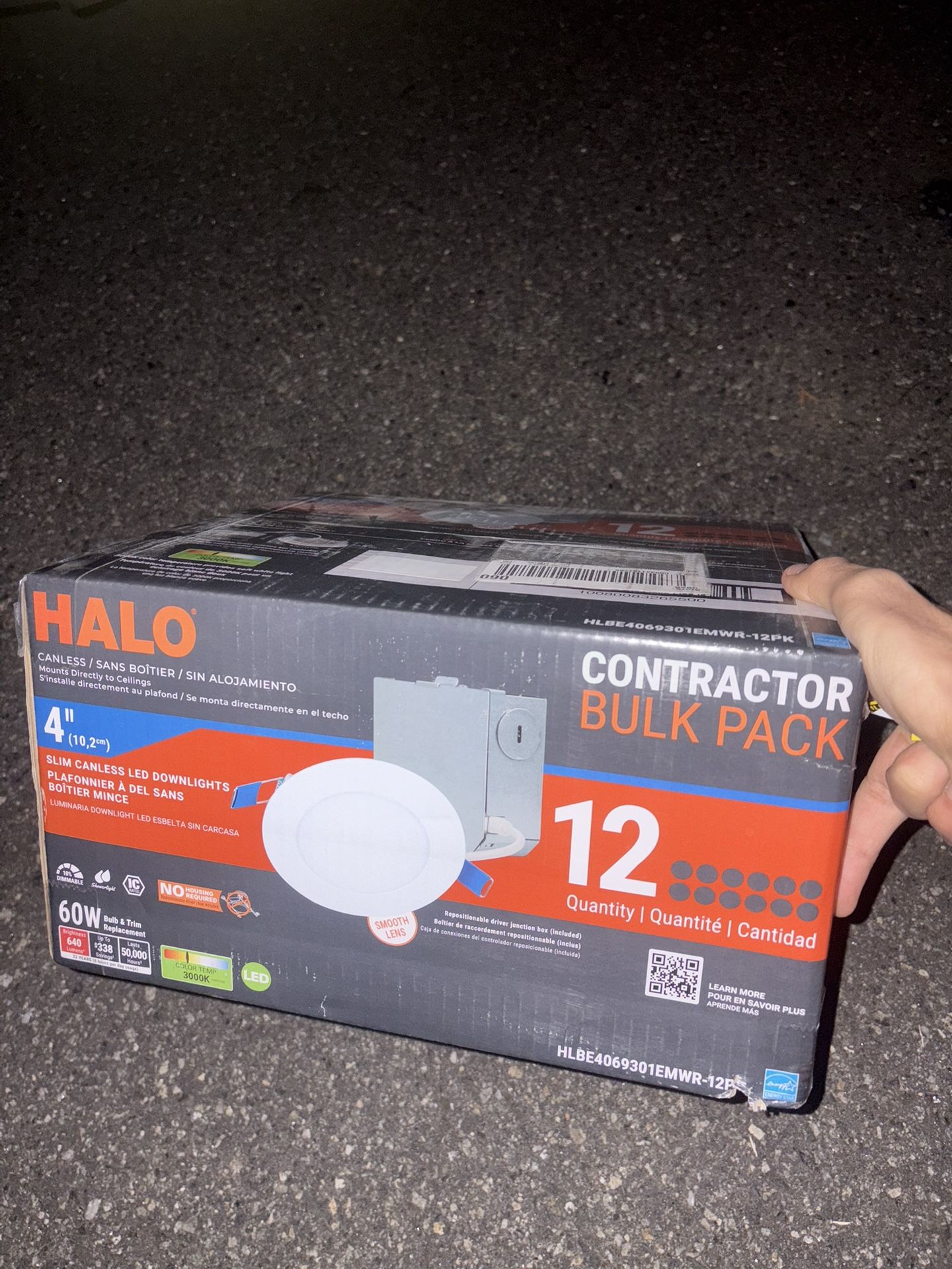 Halo 4” Led Downlights - 12 Pack