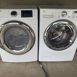 LG Washer And Electric Samsung Dryer