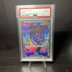 PSA 10 Kaido Alt Art From Op-04 English