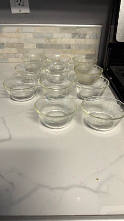 Desert Snack Serving Bowls 