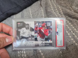 2018 Topps Now Babe Ruth / Shohei Ohtani PSA 10 #MOW18
