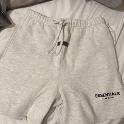 Essentials Fear Of God Shorts Light Oatmeal