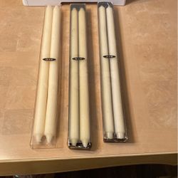 Pair Of Root Candle 24” Ribbed
