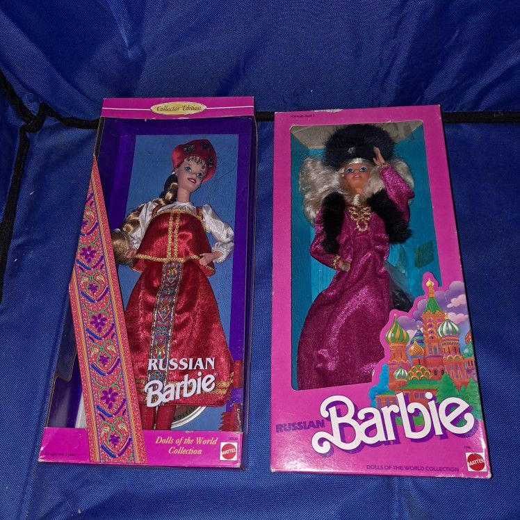 Russian Barbies N.I.B.