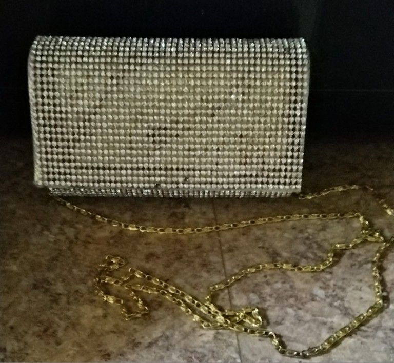 Vintage Style Gold Purse