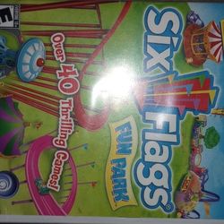 Nintendo Wii Six Flags Game 