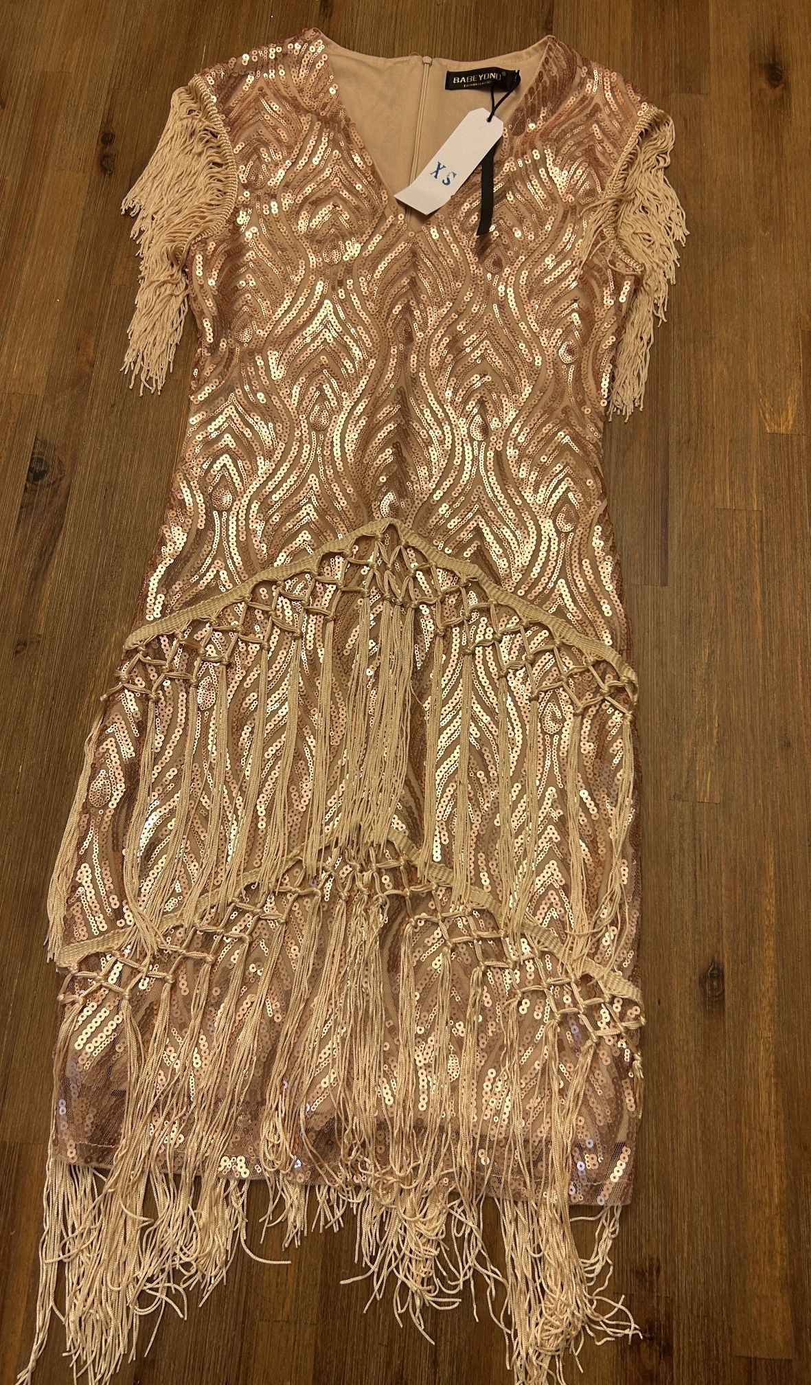 Babeyond 1920s Fringe Sequin Dress