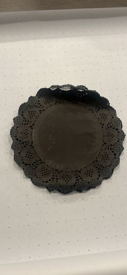 Black Paper Doilies Placements