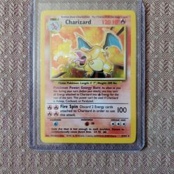 Pokemon Charizard Base Set Holo