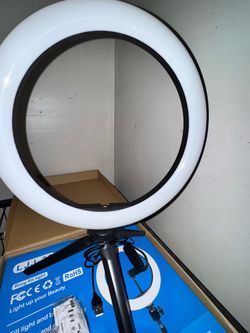 Table halo led light