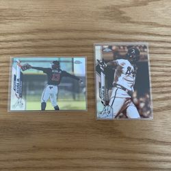 2020 Topps chrome Ronald Acuna Jr