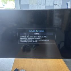 Two Samsung TV’s 50” & 43”