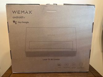 🔥 WEMAX NOVA 4K LASER PROJECTOR – SMART HOME THEATER – OPEN BOX