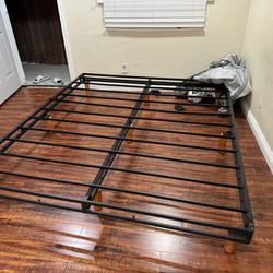 Free king bed frame