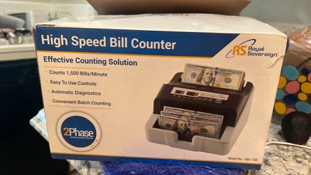 High speed bill counter $50