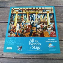 All The Worlds A Stage Jigsaw Puzzle Sunsout