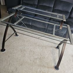 Glass Computer Desk