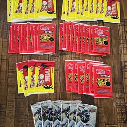 Football Wax Pack Lot *unopened*