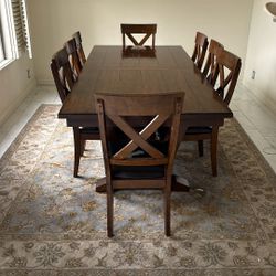 8 Chairs Dining Table-used 