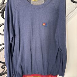 AVIATOR NATION MENS SWEATSHIRT NAVY BLUE SIZE XXL XXLARGE